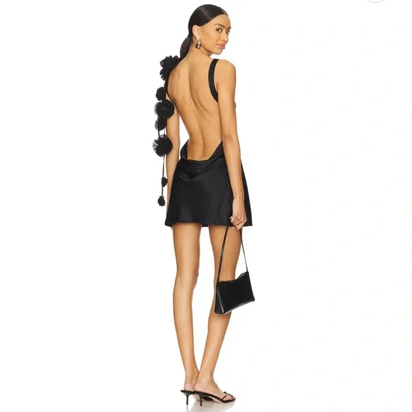 Lovers + Friends Elegant Black Mini Dress